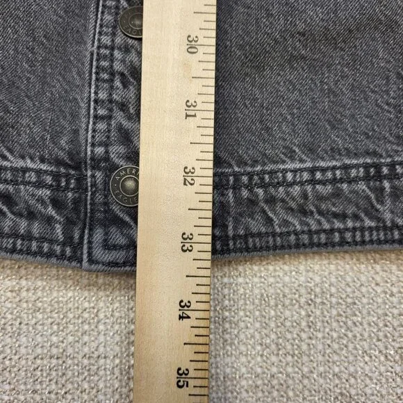 American Eagle Outfitters Womens Button-Down Denim Shirt Dress S/P NWT MSRP 79 - Picture 13 of 16